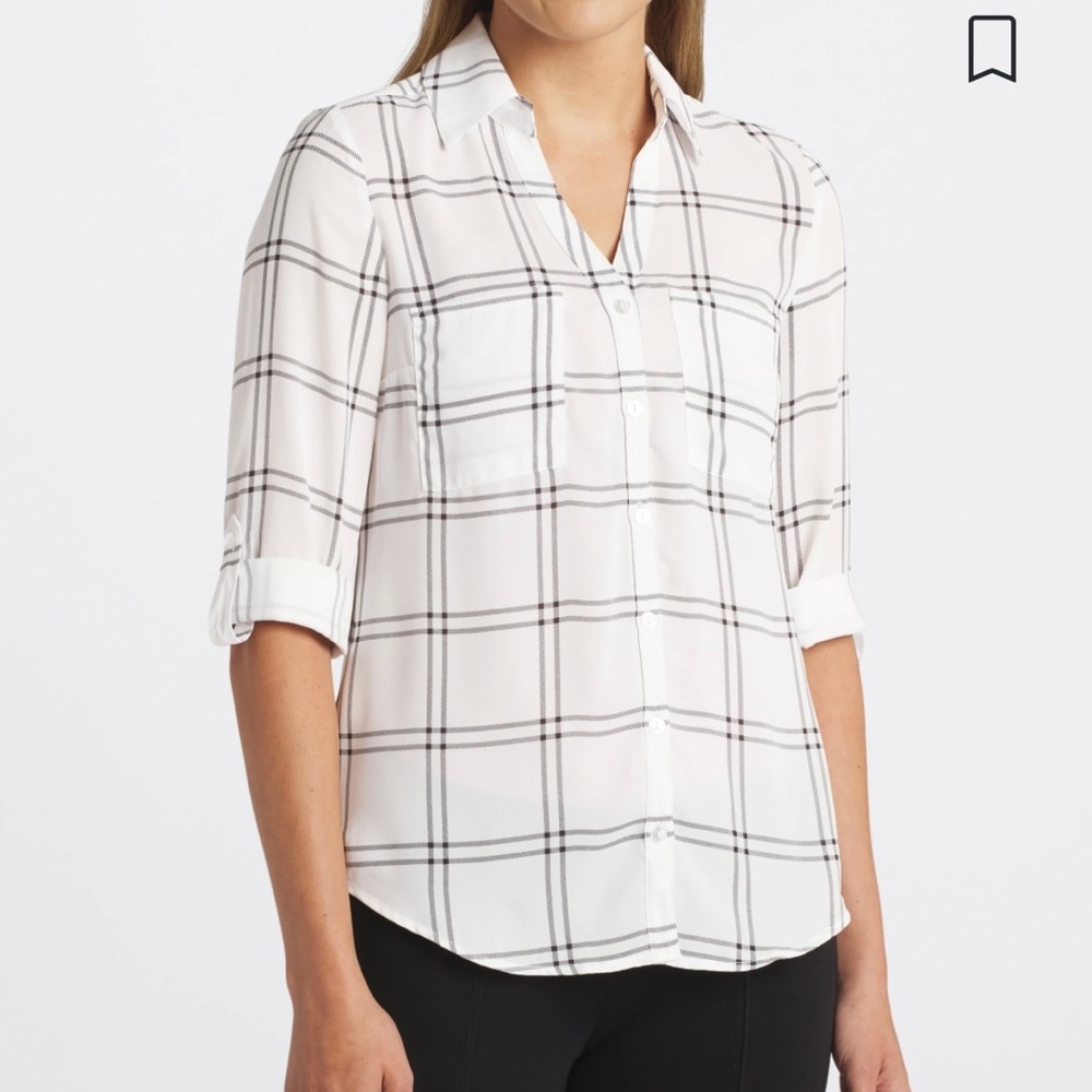 Fortune + Ivy button down blouse - Small